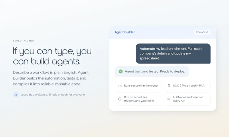 Agent Builder by Airtop screenshot 5