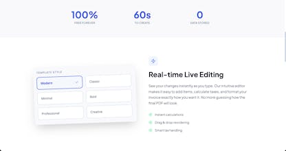 ZuperBooks Invoice gallery image