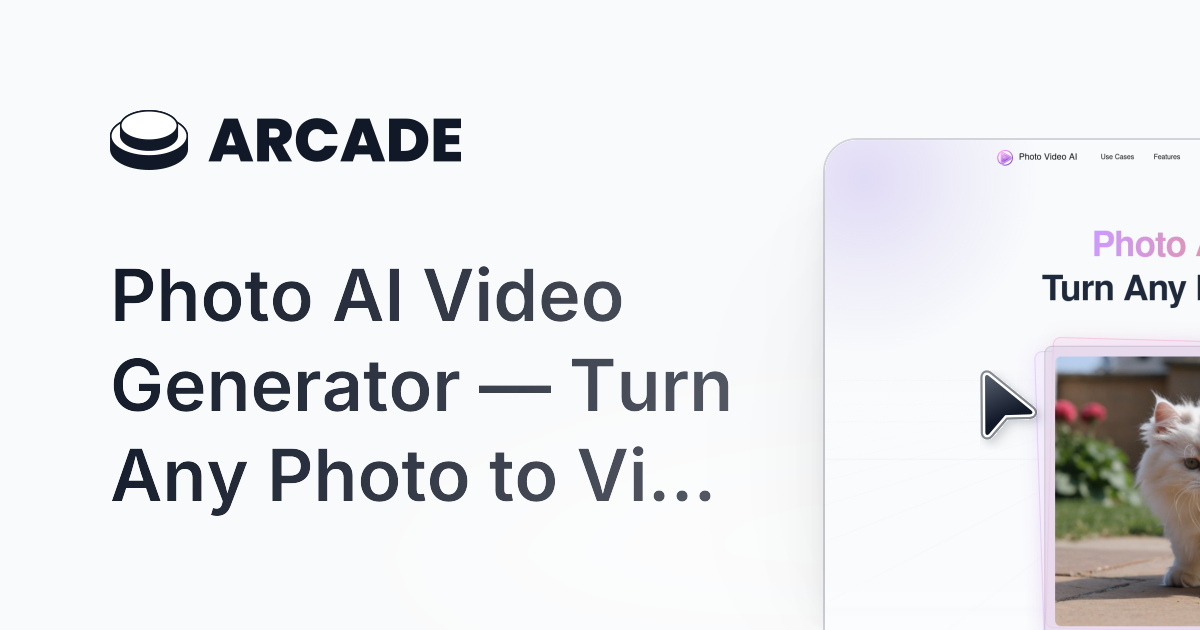 photo ai video generator gallery image
