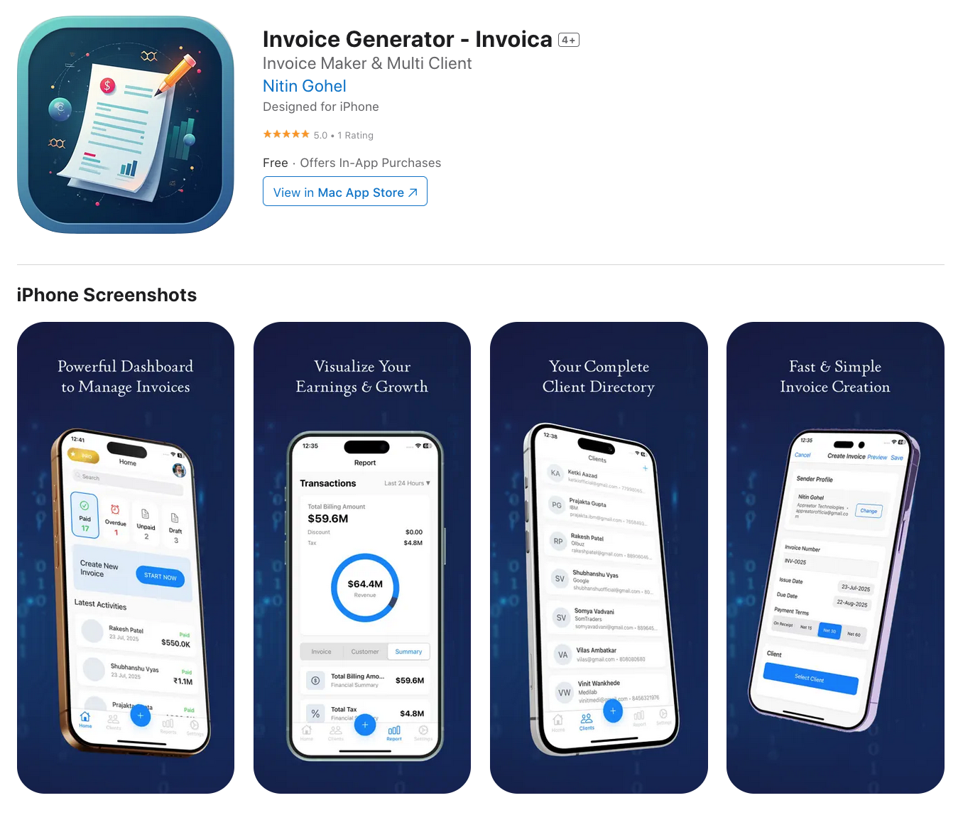 Invoice Generator gallery image