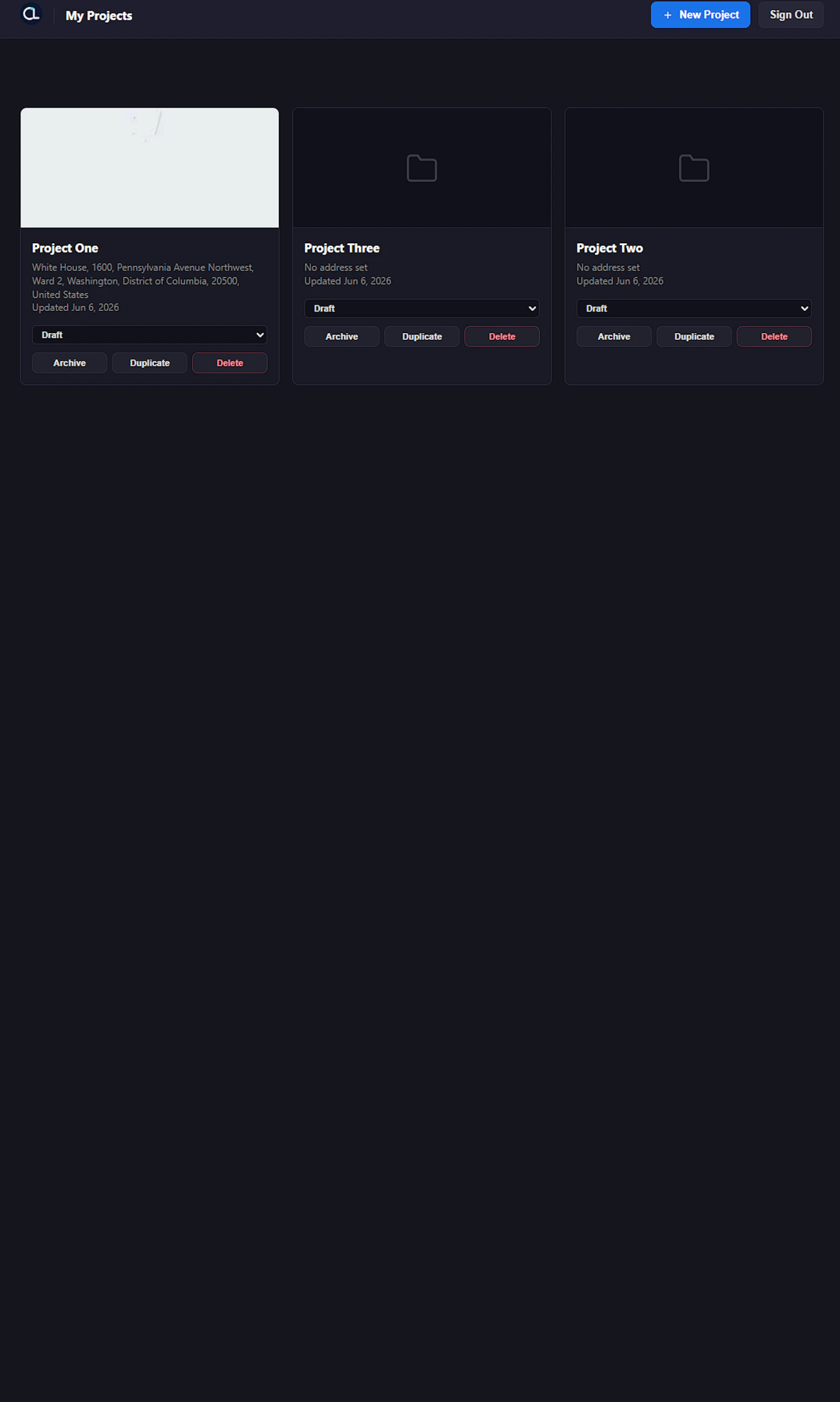 CamLayout screenshot 2
