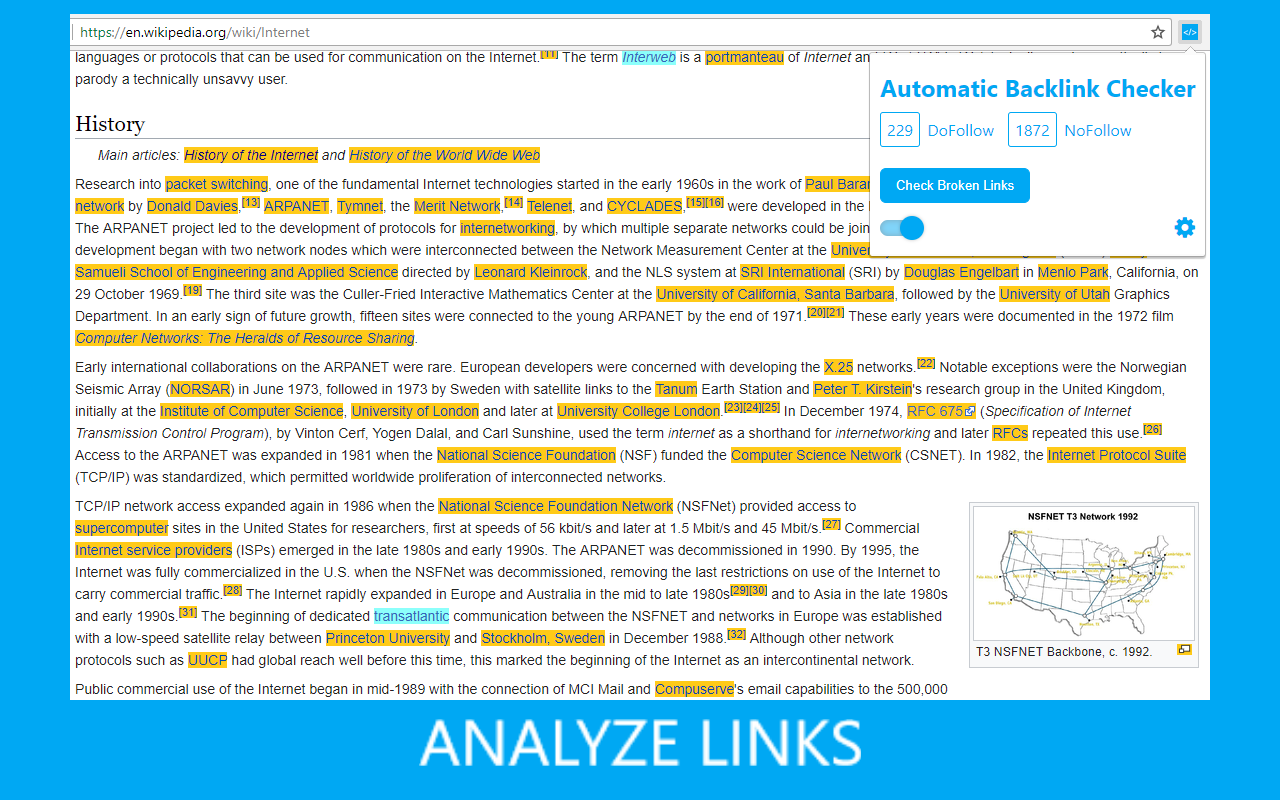 Automatic Backlink Checker gallery image