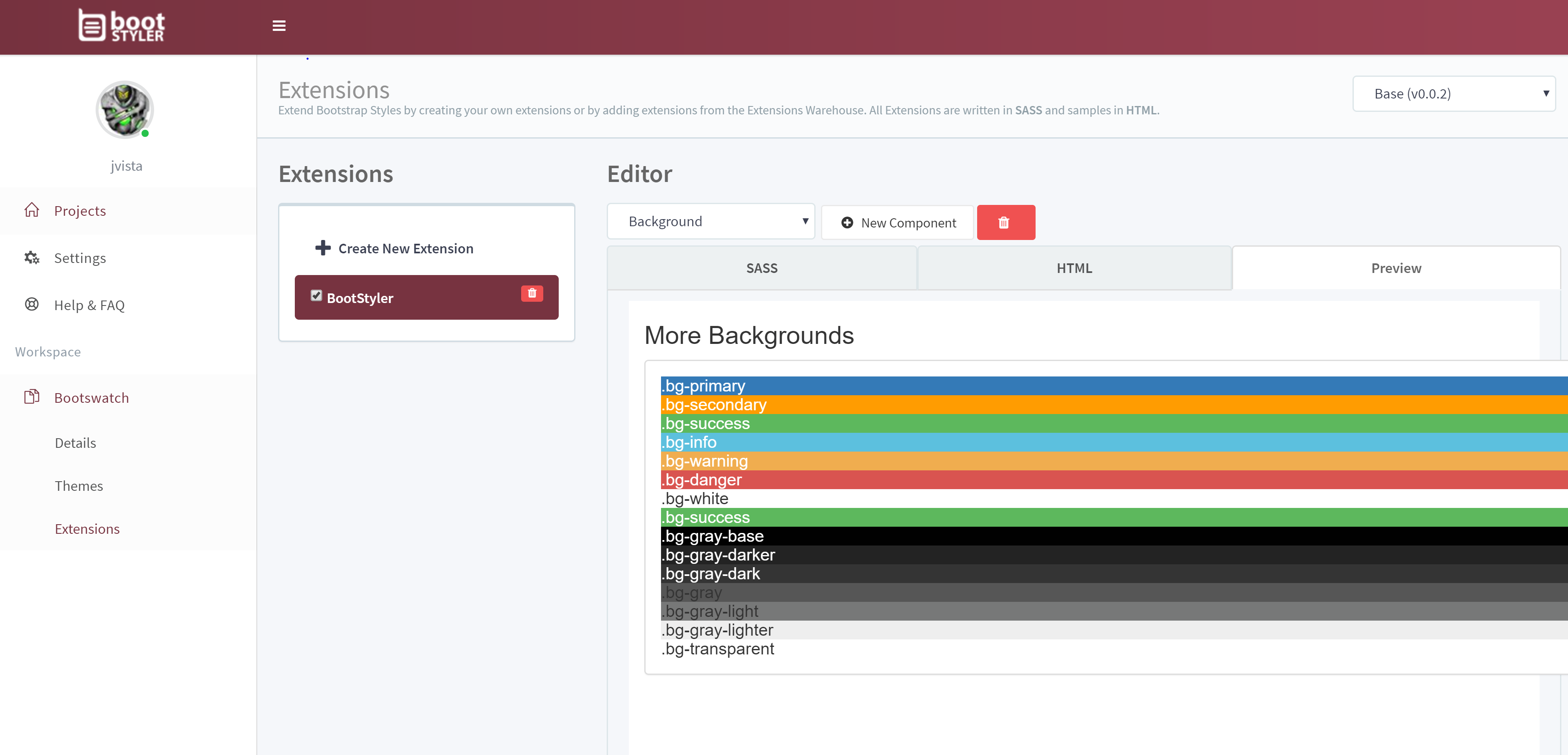 BootStyler gallery image