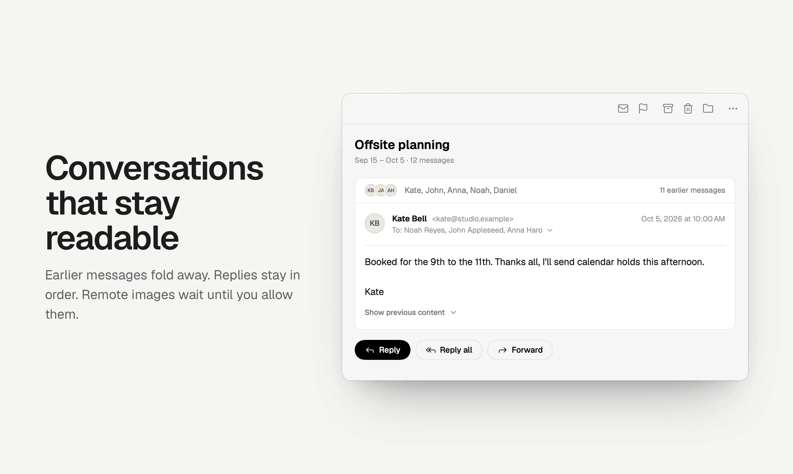 Mailwell screenshot 3