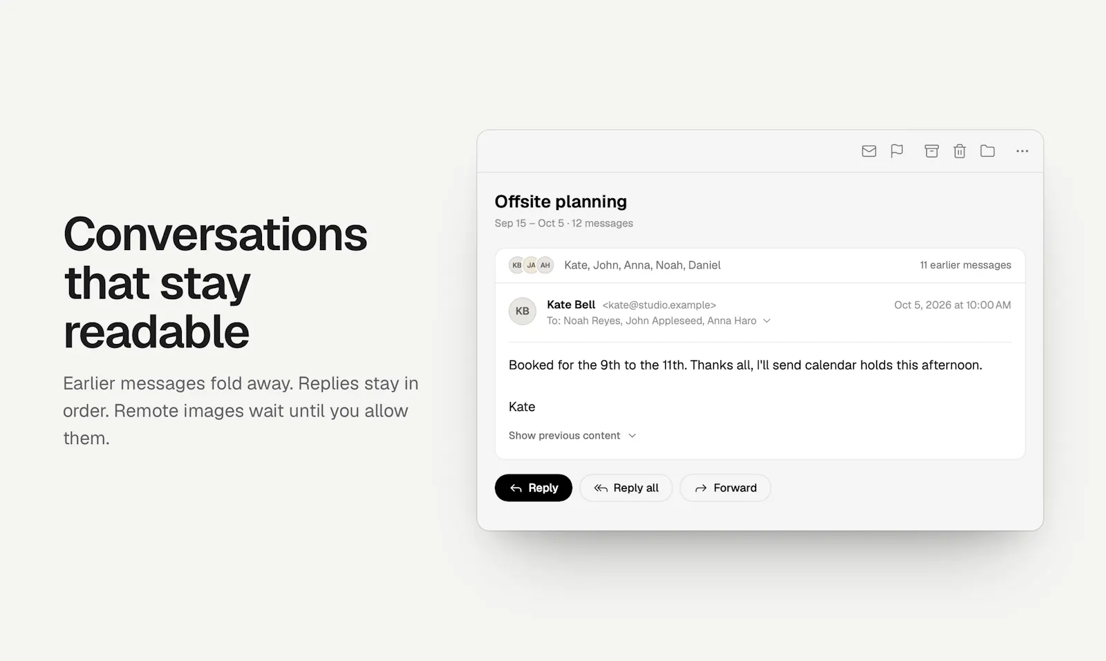 Mailwell screenshot 3