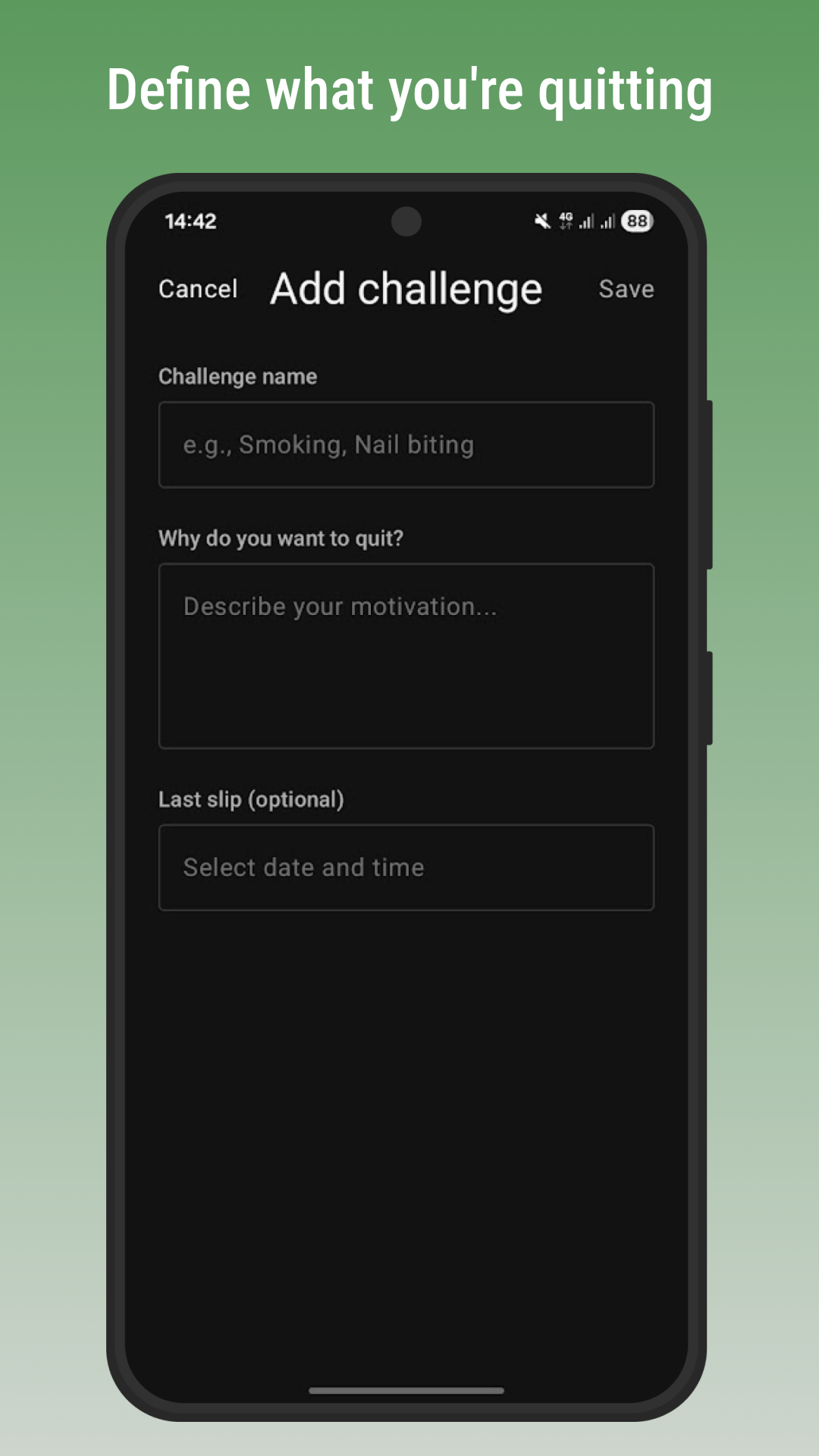 BreakFree - Screenshot 3 showing product features and functionality