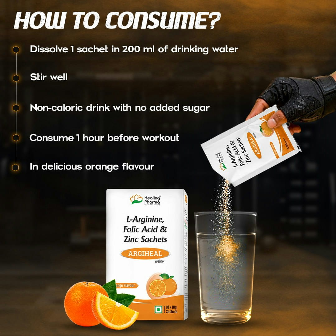 Best L-Arginine Sachet with Folic acid gallery image
