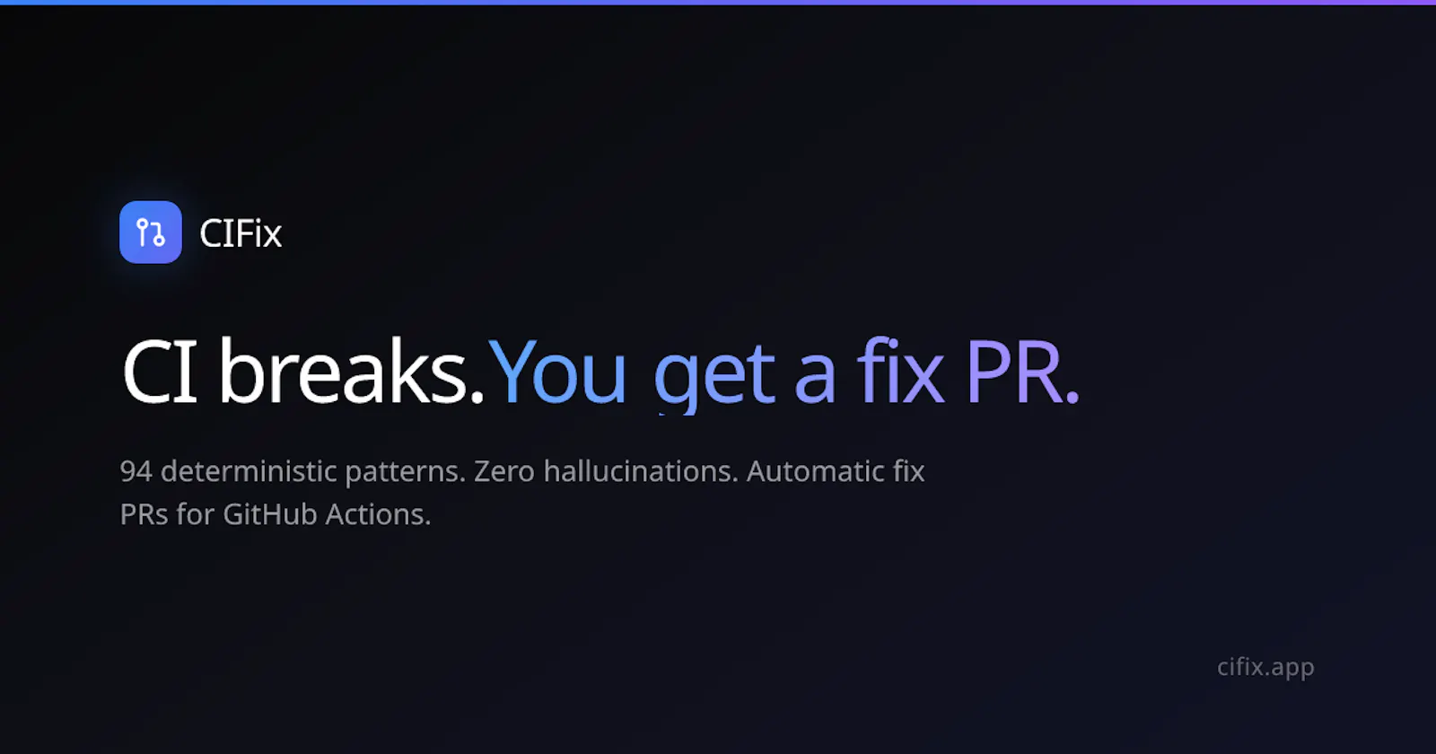 CIFix screenshot 1