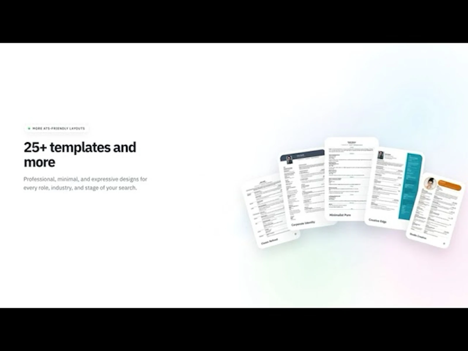 ResumeStudio.io screenshot 1 (video preview)