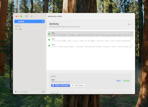 Webhook Notifications gallery image