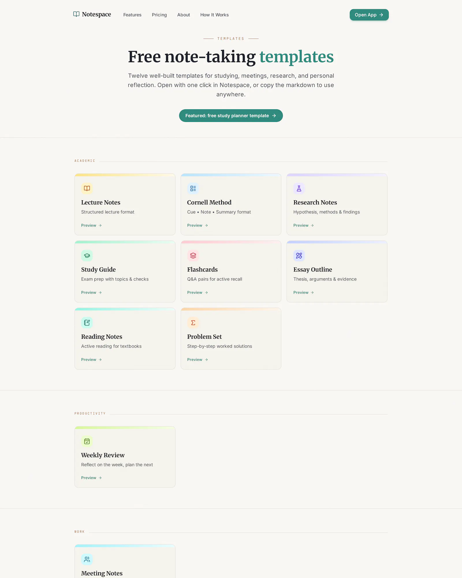 Notespace screenshot 6