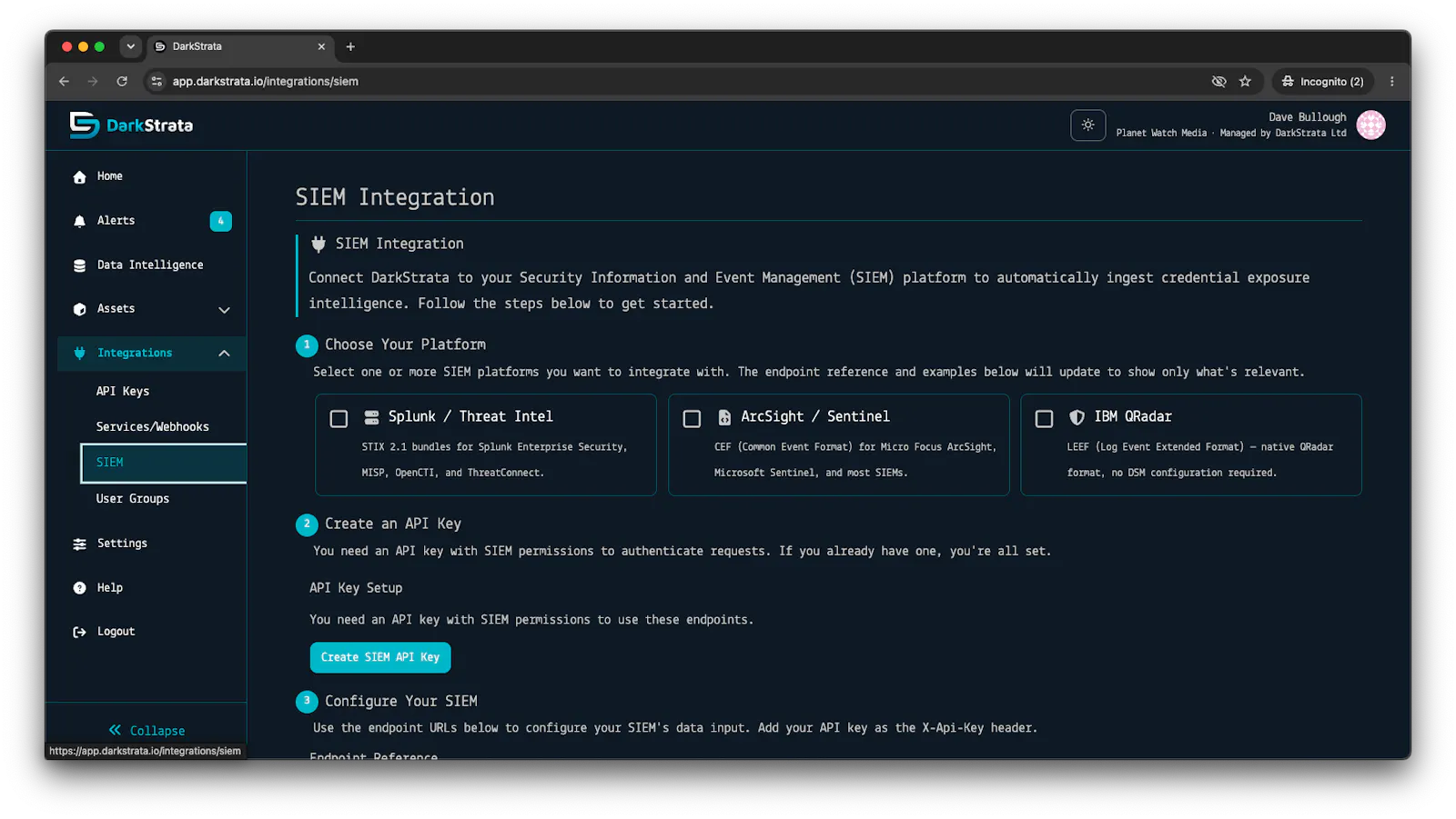 DarkStrata.io screenshot 4