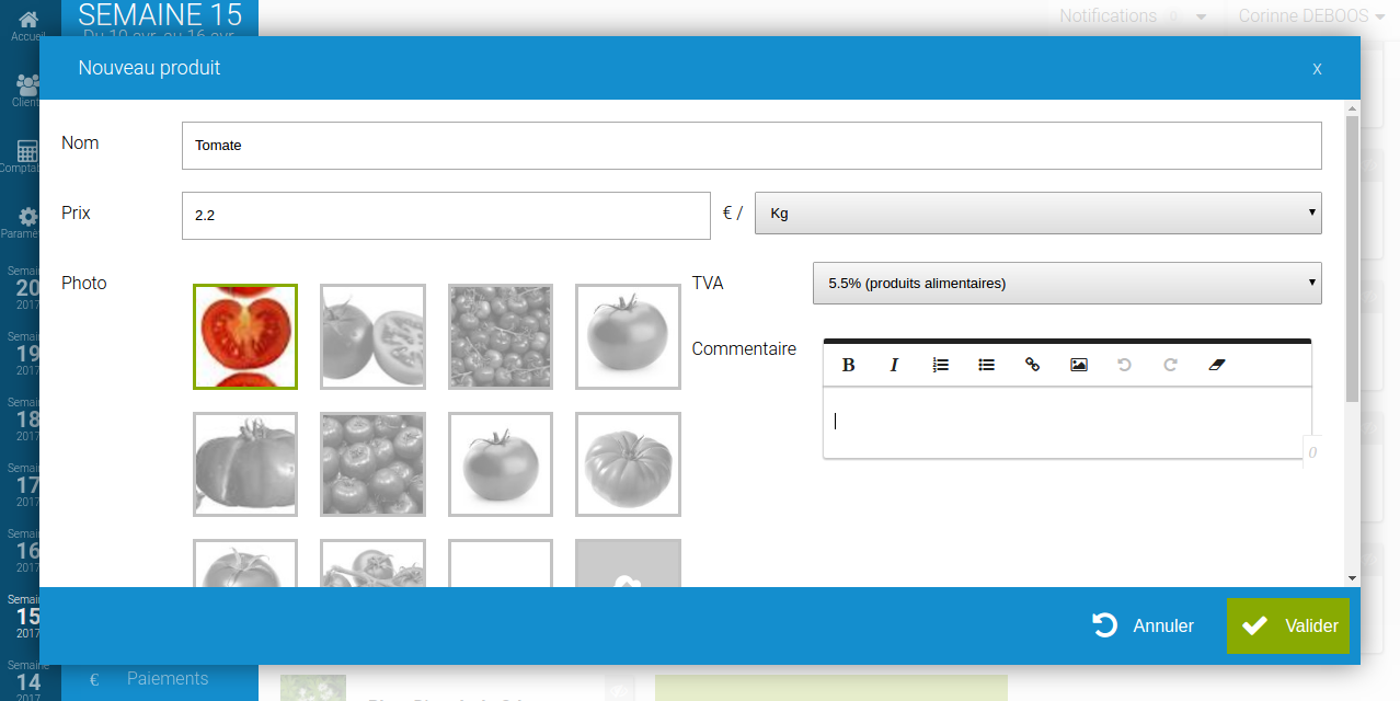 ciboulette.net gallery image