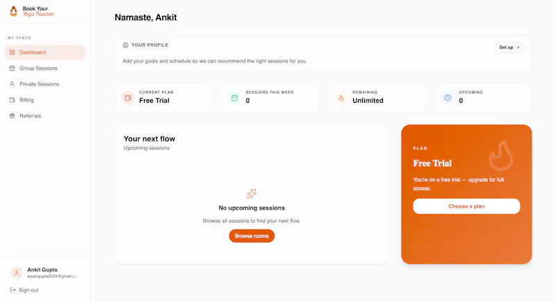 Bookyour Yoga Teacher screenshot 2