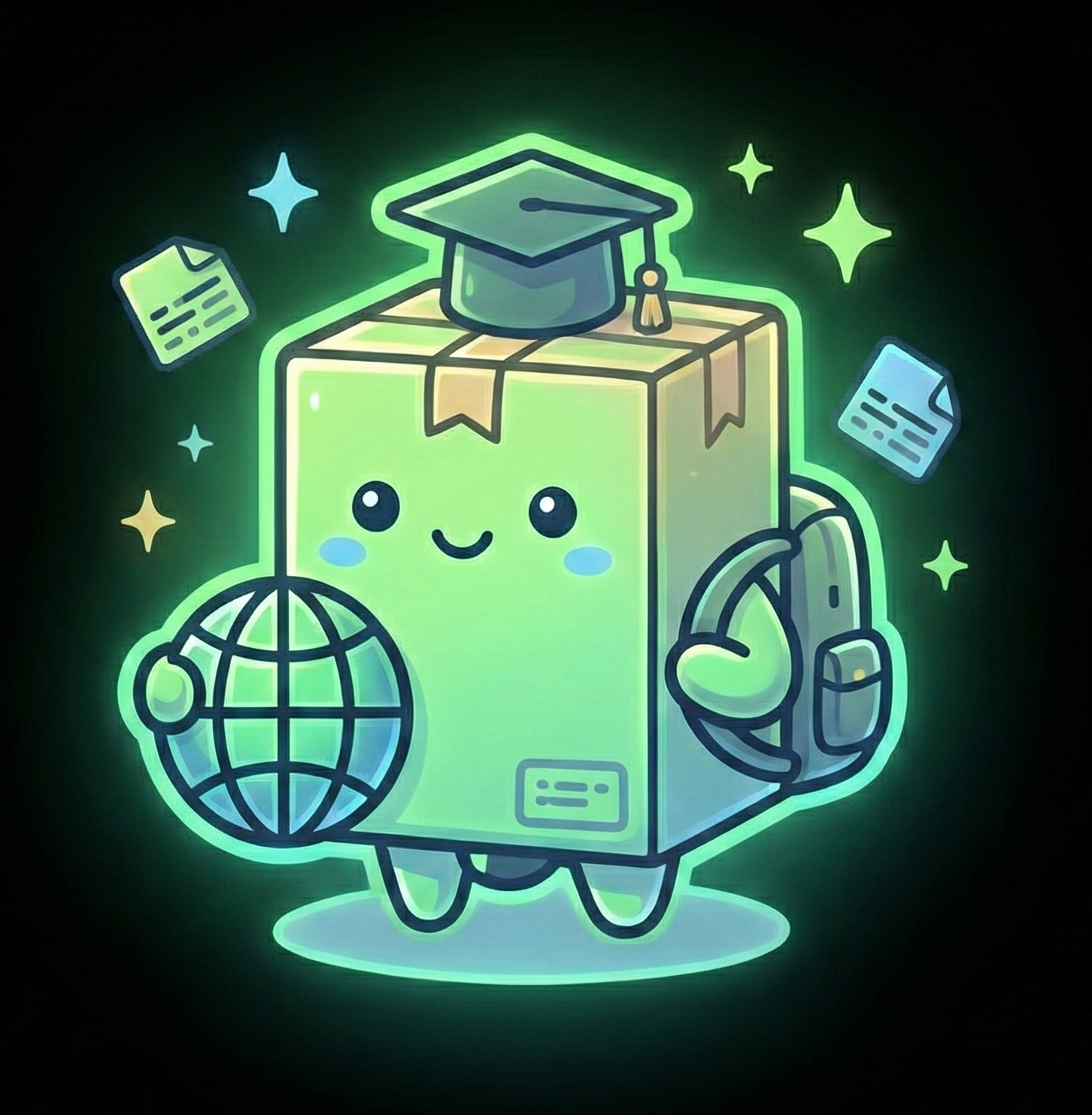 Packet.School - Product Hunt launch logo and brand identity