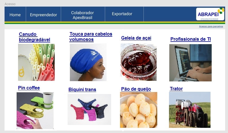 Loja integrada ABRAPEI