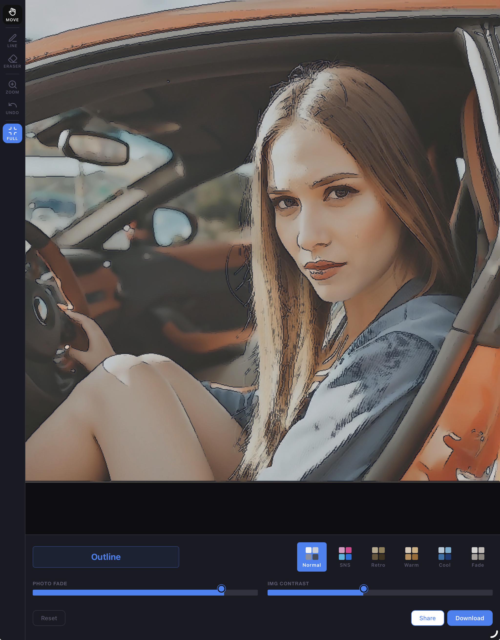 TraceLine - Screenshot 2 showing product features and functionality