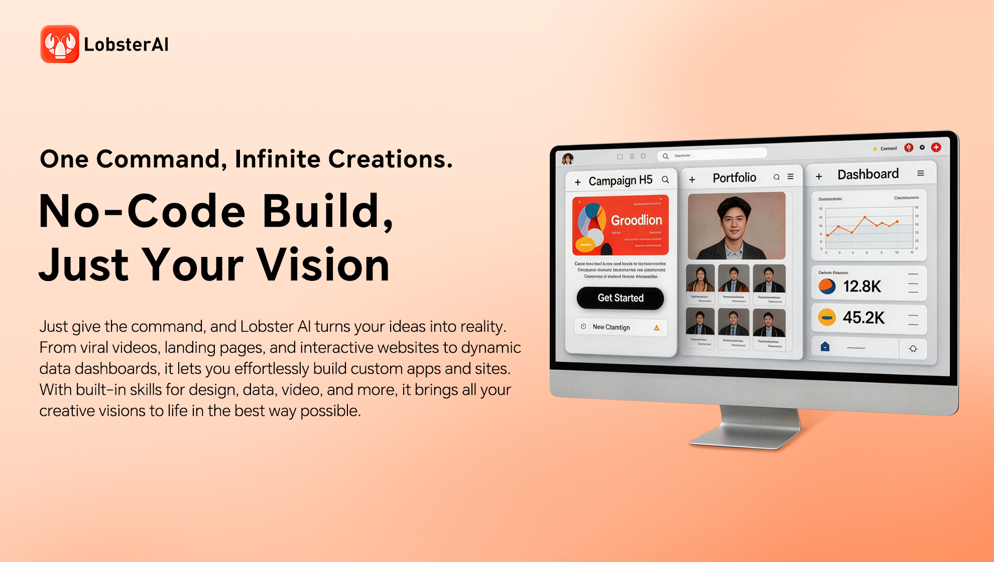 LobsterAI  - Screenshot 5 showing product features and functionality