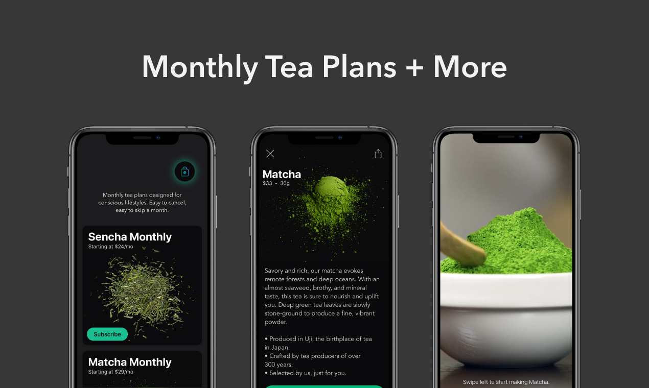 Sencha gallery image