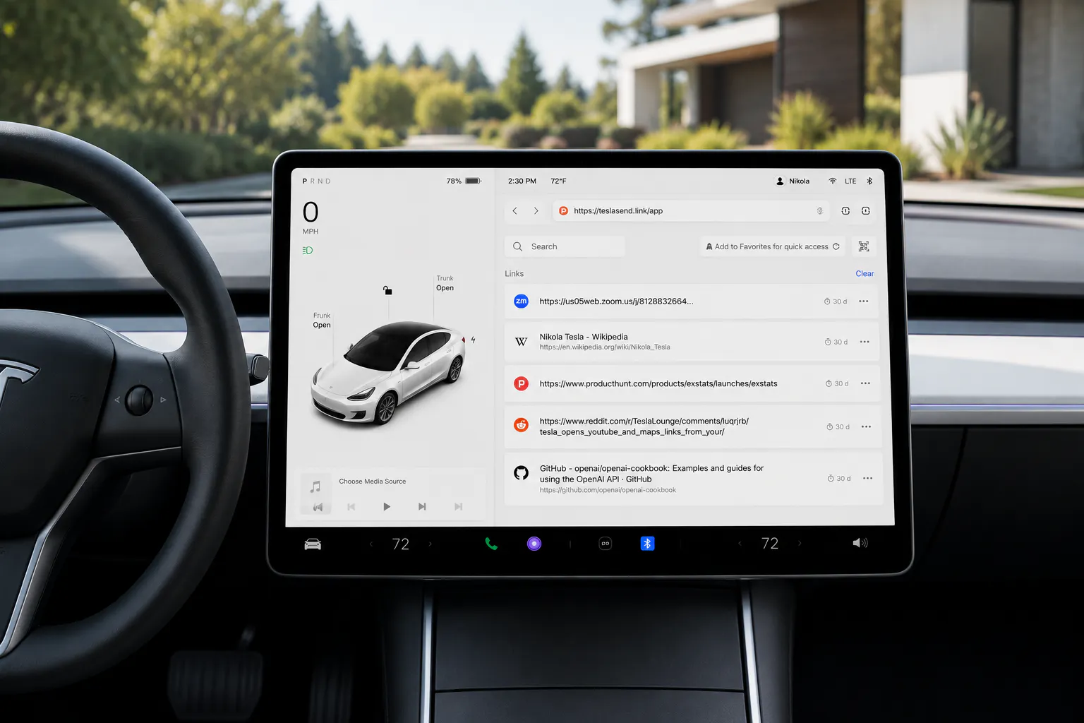 TeslaSend gallery image