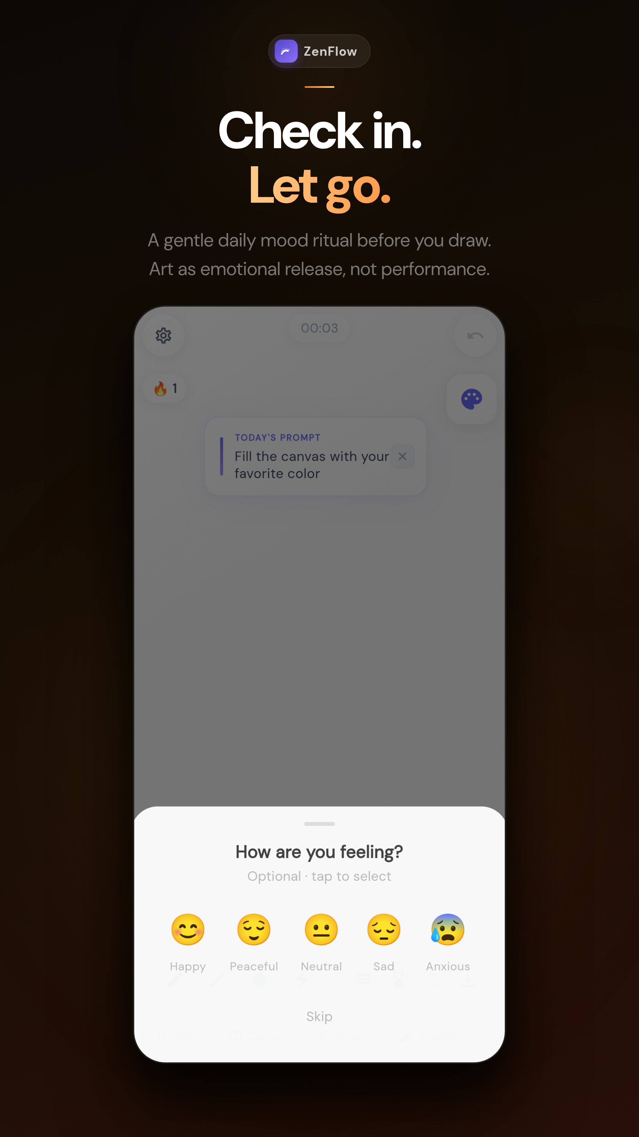 ZenFlow: Draw Without Fear gallery image
