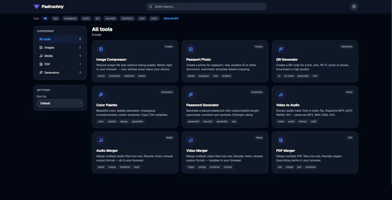 Padruchny screenshot 1