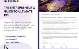 Entrepreneur's Guide to Ultimate ROI media 1