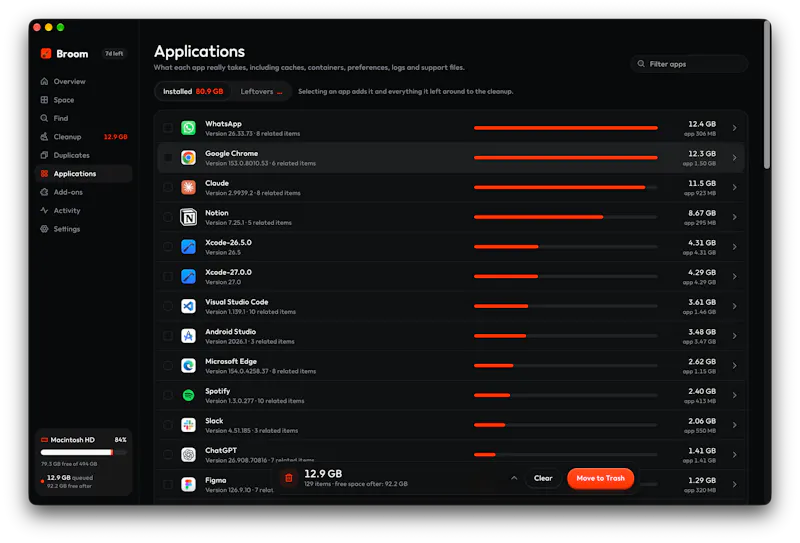 Broom screenshot 6