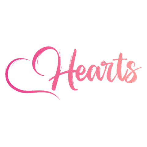 Hearts Dating - Product Hunt launch logo and brand identity