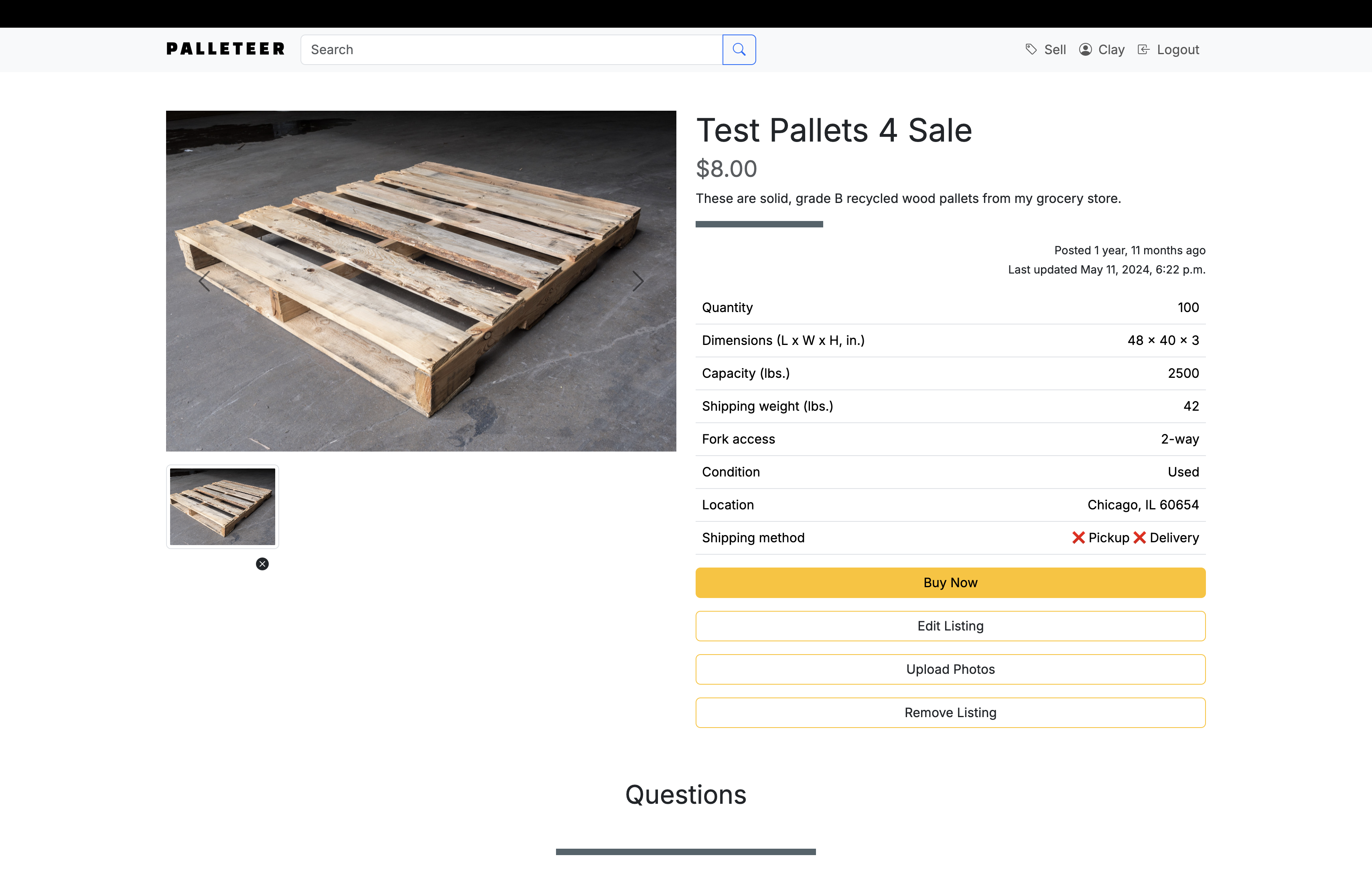 Palleteer - Main product screenshot demonstrating key features and user interface