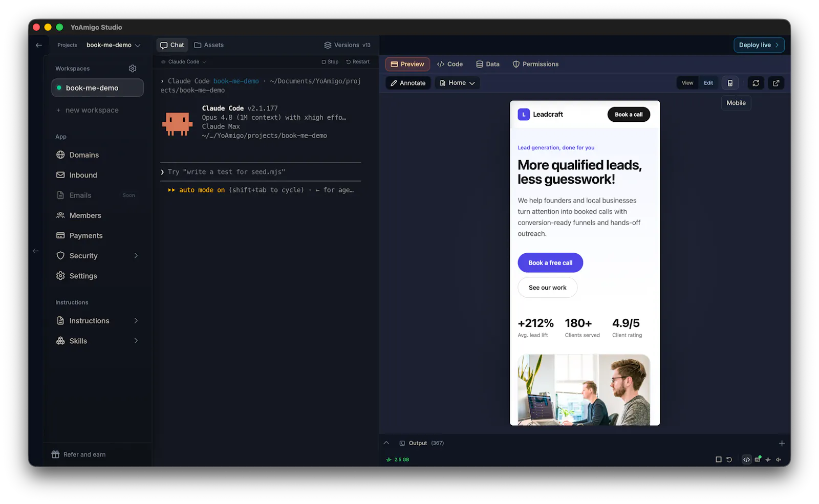 YoAmigo Studio screenshot 2