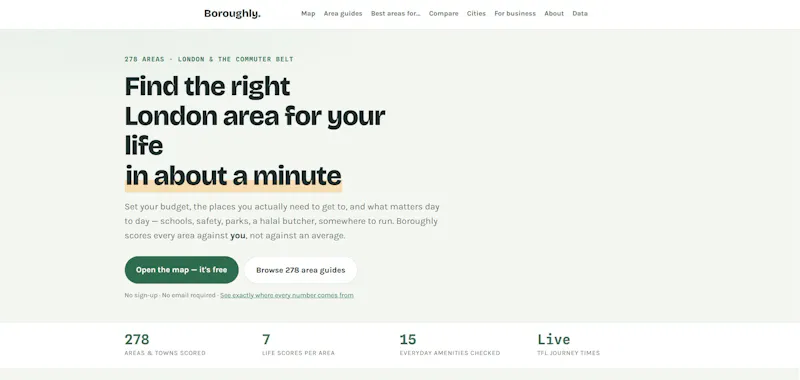 Boroughly screenshot 1