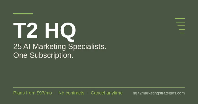 25 AI Marketing Specialists from $97/mo screenshot 1