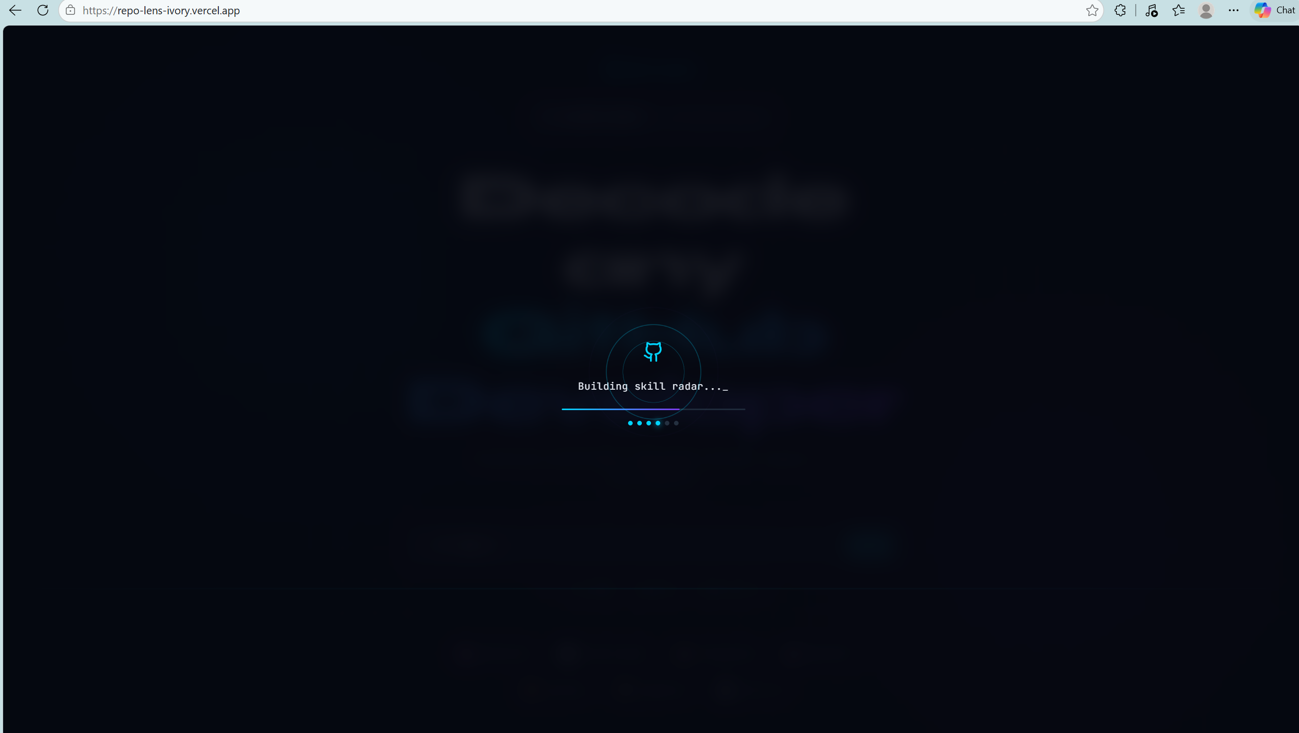RepoLens — GitHub Intelligence gallery image