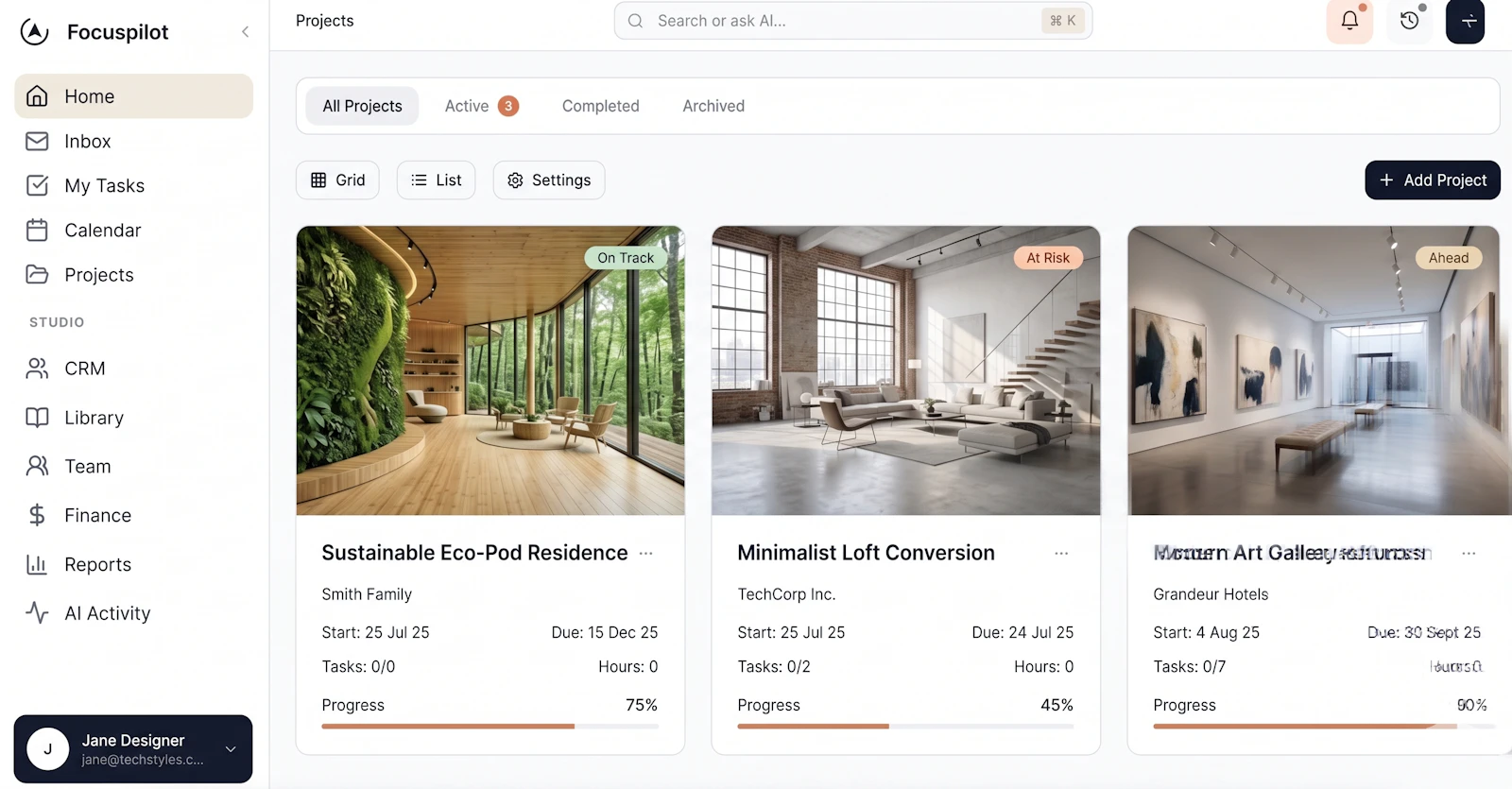 Focuspilot screenshot 1
