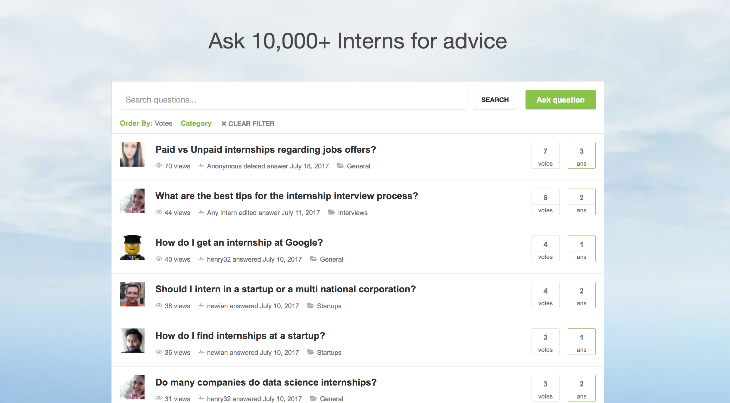 Any Intern Image