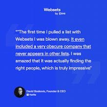 Exa Websets gallery image