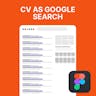 CV as a Google Search Result Page
