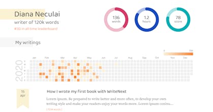 WriteNext gallery image