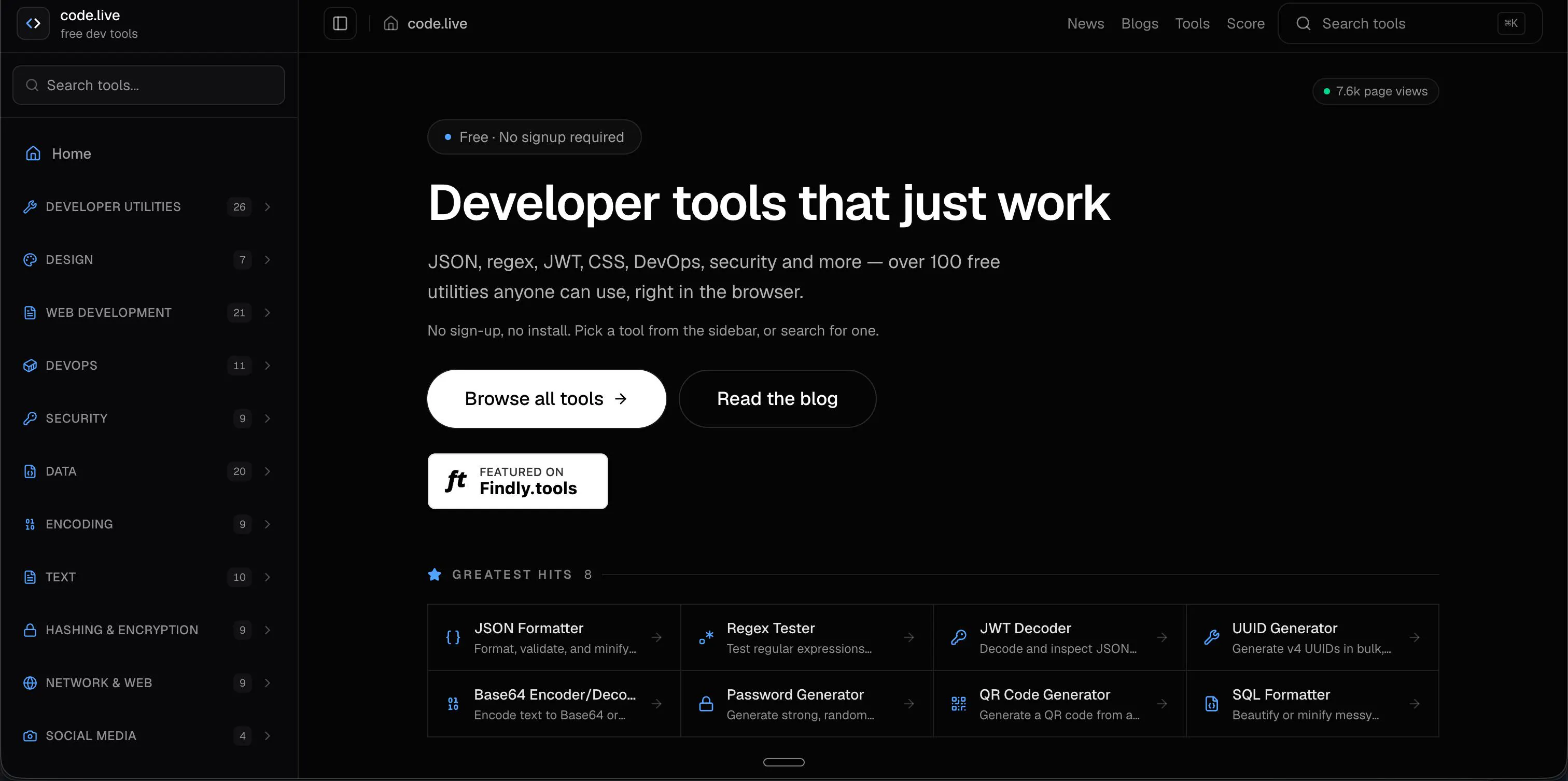 code.live screenshot