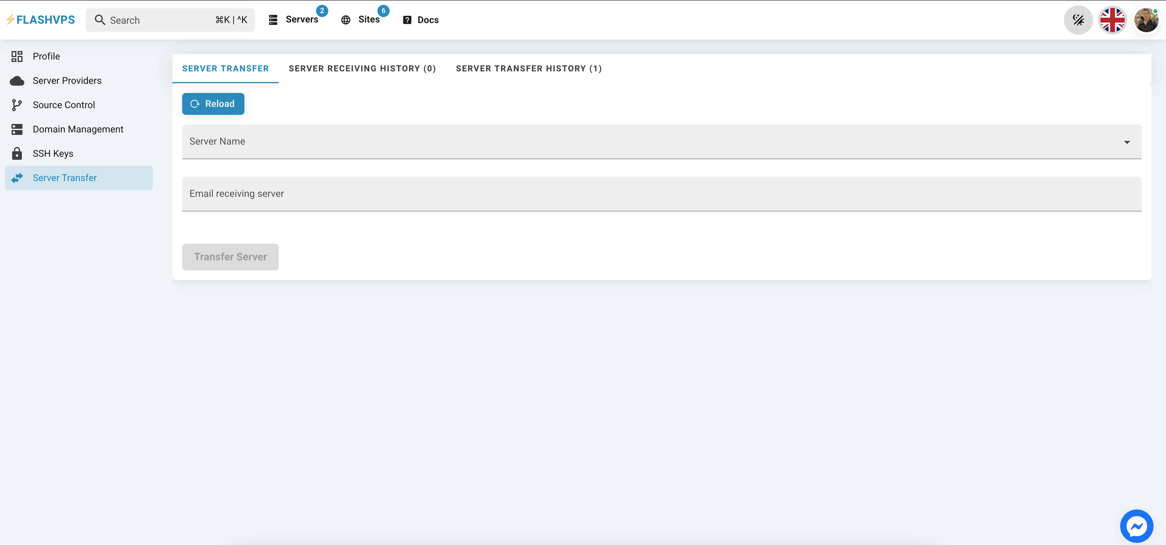 FlashVPS gallery image