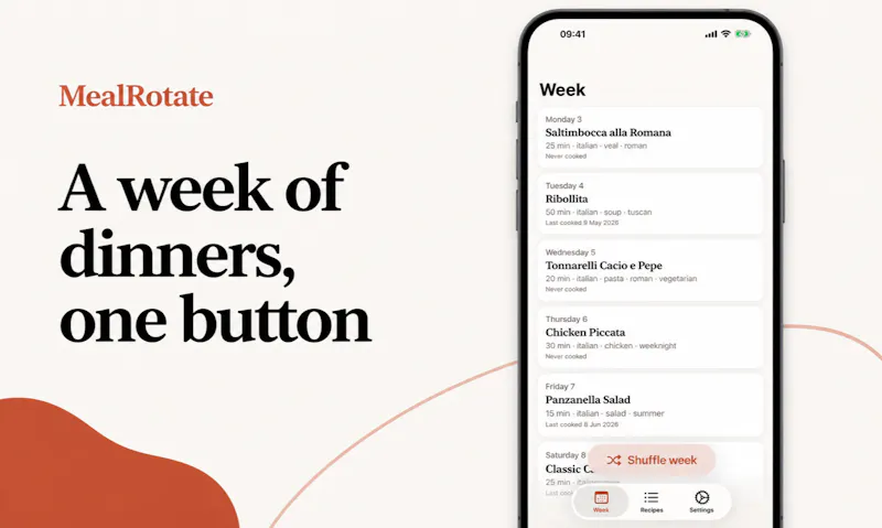 MealRotate screenshot 3