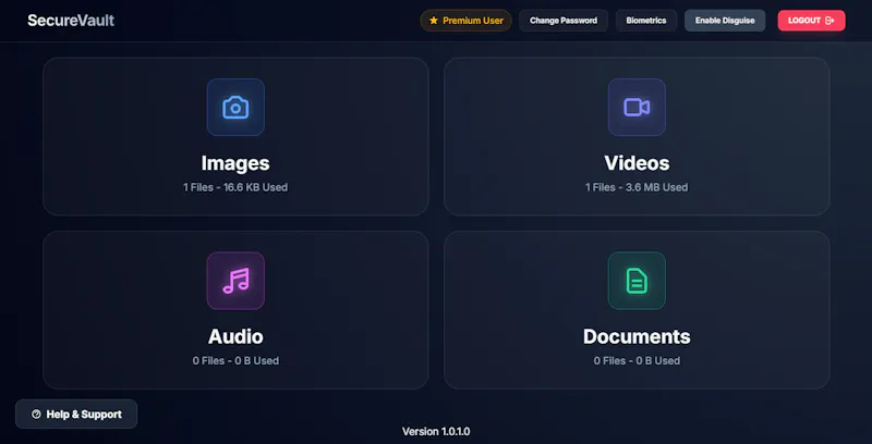 SecureVault: Hide & Encrypt Your Files screenshot 2