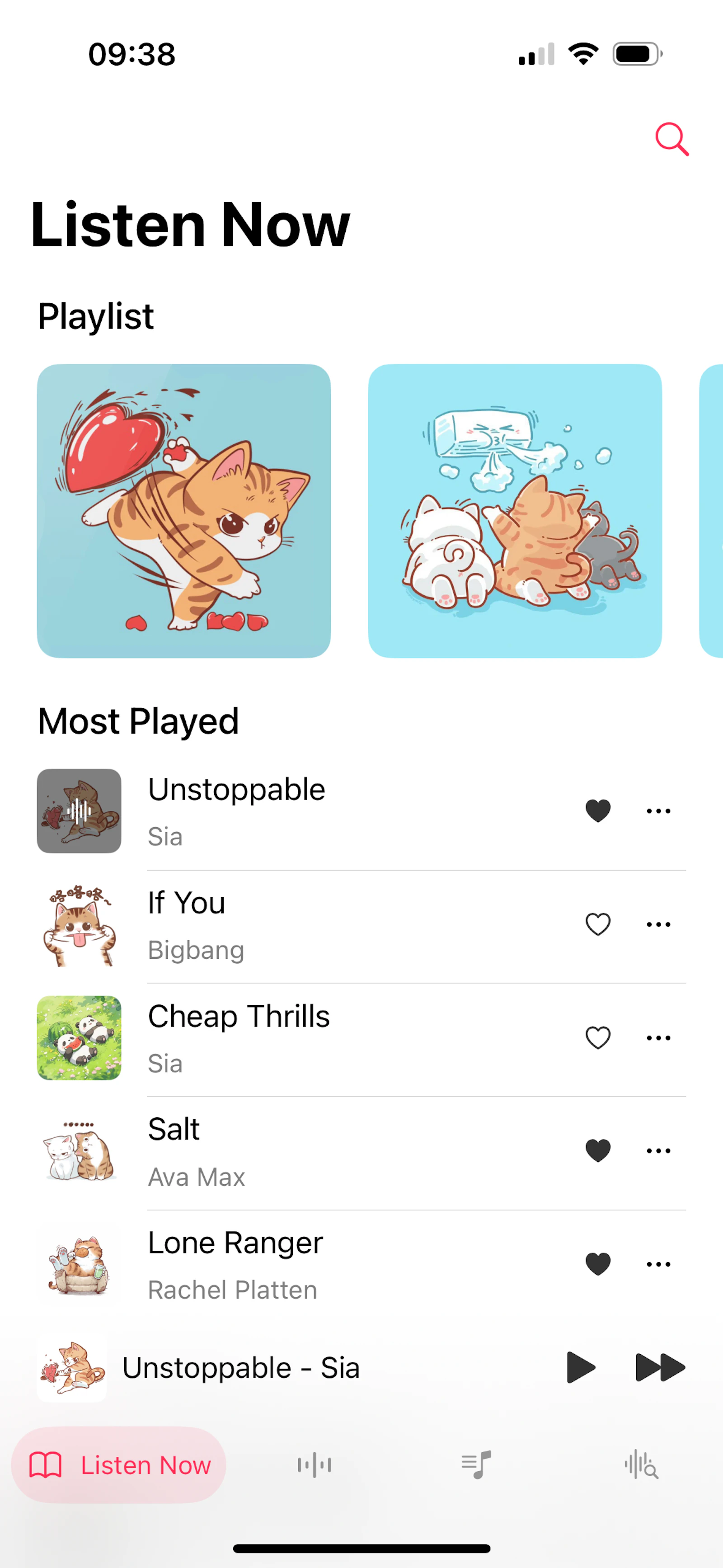 Kitty Music-Local Music Player screenshot 3