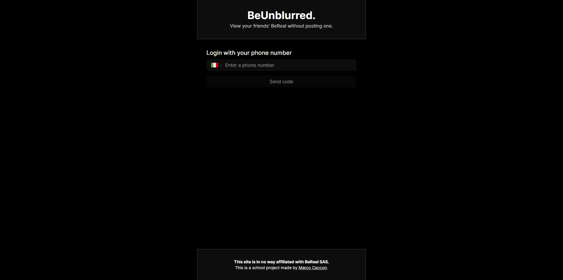 BeUnblurred. - View your friends' BeReal without posting one media 3