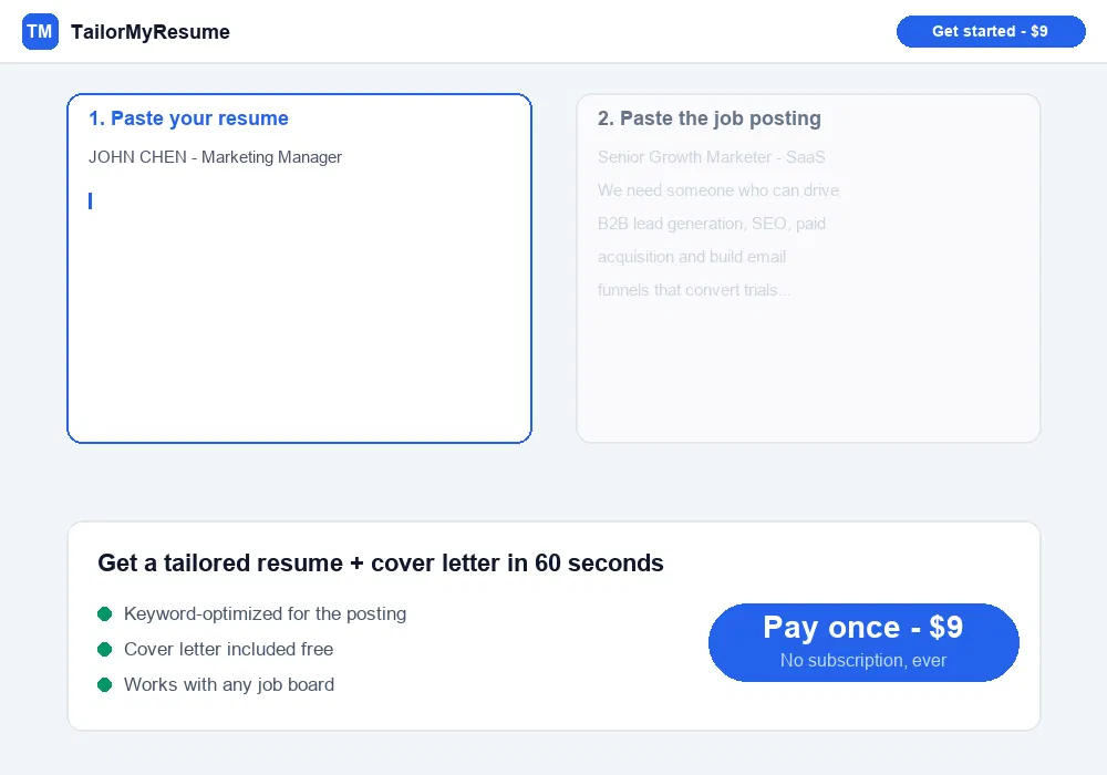 TailorMyResume gallery image