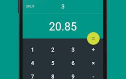 Calculator : Tip + Split media 1