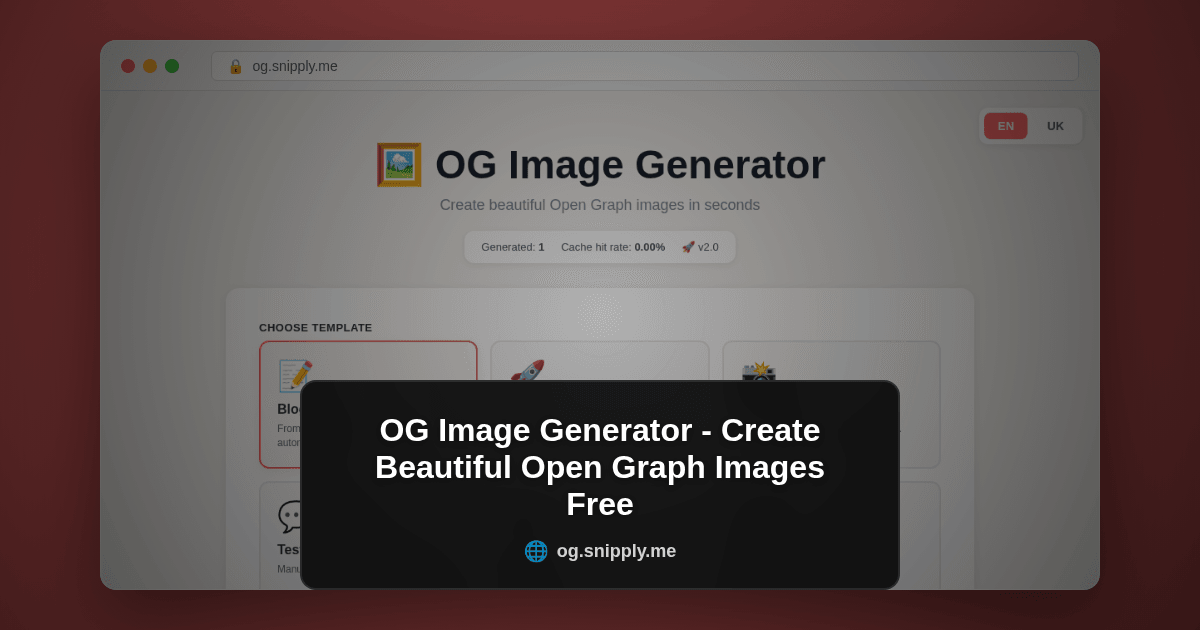 OG Image Generator gallery image
