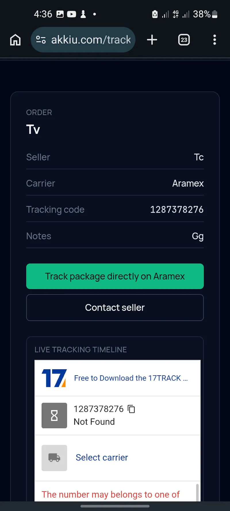 Akkiu screenshot 1