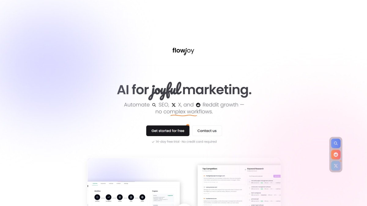 flowjoy.online MVP - Product Hunt launch logo